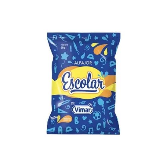 ALFAJOR   ESCOLAR VIMAR LECHE (comprando 10 o más precio mayorista)